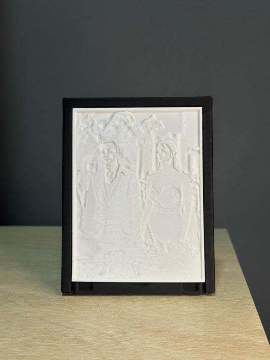 Revela — Quadro em Litofania Personalizado